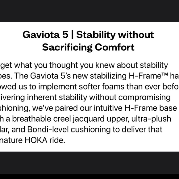 WOMEN’S HOKA GAVIOTA 5 BELLFLOWER BLUE/EVENING SKY  SIZE 10 - Picture 9 of 9